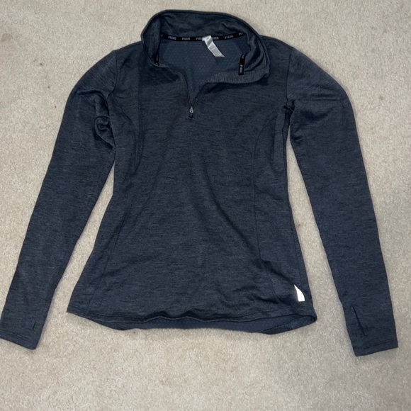 Grey athletic zip up jacket - Picture 1 of 3